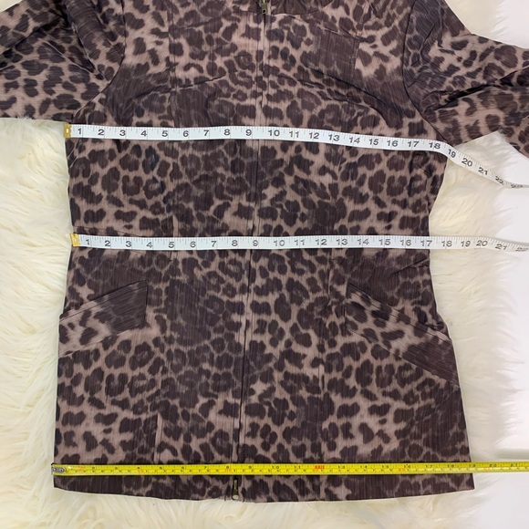 Anthracite by Muse allweather leopard print jacket - Picture 5 of 8